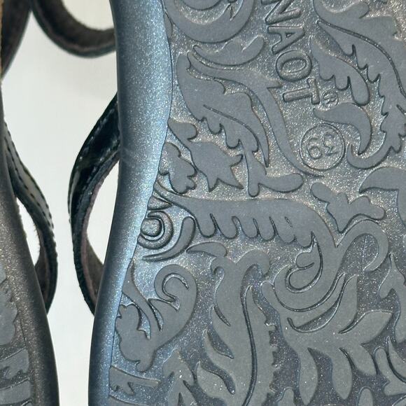 Naot Dorith Women Gladiator Sandal US 8 Leopard‎ Suede Leather Hook & Loop Strap - Picture 10 of 16